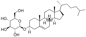 5-CHOLESTEN-3BETA-OL-3BETA-D-GLUCOSIDE Struktur