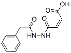 (2Z)-4-OXO-4-[2-(PHENYLACETYL)HYDRAZINO]BUT-2-ENOIC ACID Struktur