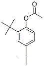 (2,4-DI-TERT-BUTYLPHENYL)ACETATE Struktur