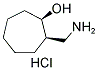 CIS-2-AMINOMETHYLCYCLOHEPTANOL HYDROCHLORIDE Struktur