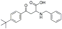 2-(BENZYLAMINO)-4-[4-(TERT-BUTYL)PHENYL]-4-OXOBUTANOIC ACID Struktur