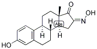 1,3,5(10)-ESTRATRIEN-3-OL-16,17-DIONE 16-OXIME Struktur