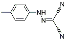 2-[(4-METHYLPHENYL)HYDRAZONO]MALONONITRILE Struktur