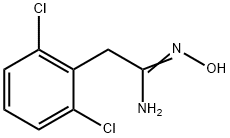 2-(2,6-DICHLOROPHENYL)-1-(HYDROXYIMINO)ETHYLAMINE Struktur