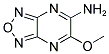 6-METHOXY[1,2,5]OXADIAZOLO[3,4-B]PYRAZIN-5-AMINE Struktur