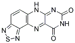 [2,1,3]BENZOTHIADIAZOLO[4,5-G]PTERIDINE-8,10(6H,9H)-DIONE Struktur