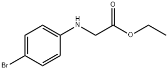 ETHYL [(4-BROMOPHENYL)AMINO]ACETATE Struktur