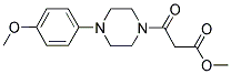 METHYL 3-[4-(4-METHOXYPHENYL)PIPERAZINO]-3-OXOPROPANOATE Struktur