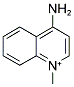 4-AMINO-1-METHYLQUINOLINIUM Struktur