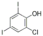 2-CHLORO-4,6-DIIODOPHENOL Struktur