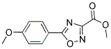 METHYL 5-(4-METHOXYPHENYL)-1,2,4-OXADIAZOLE-3-CARBOXYLATE Struktur