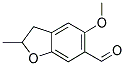 5-METHOXY-2-METHYL-2,3-DIHYDRO-1-BENZOFURAN-6-CARBALDEHYDE Struktur