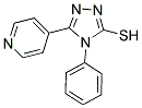 4-PHENYL-5-PYRIDIN-4-YL-4H-[1,2,4]TRIAZOLE-3-THIOL Struktur