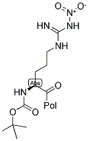 BOC-ARG(NO2)-BHA RESIN Struktur