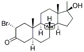 5-ALPHA-ANDROSTAN-2-ALPHA-BROMO-17-ALPHA-METHYL-17-BETA-OL-3-ONE Struktur