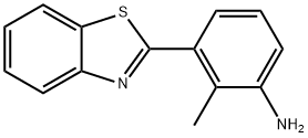 3-BENZOTHIAZOL-2-YL-2-METHYL-PHENYLAMINE Struktur