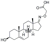 5-ANDROSTEN-3-BETA-OL-17-ONE 17-CARBOXYMETHYLOXIME : BSA Struktur