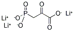 3-PHOSPHONOPYRUVIC ACID, TRILITHIUM SALT Struktur