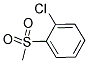 2-CHLOROPHENYL METHYL SULFONE Struktur