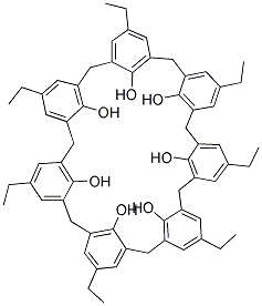 P-ETHYLCALIX[7]ARENE Struktur