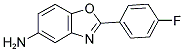 2-(4-FLUORO-PHENYL)-BENZOOXAZOL-5-YLAMINE Struktur