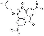 ISOPENTYL 2,5,7-TRINITRO-9-OXO-9H-FLUORENE-4-CARBOXYLATE Struktur