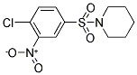 1-[(4-CHLORO-3-NITROPHENYL)SULFONYL]PIPERIDINE Struktur