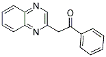 1-PHENYL-2-QUINOXALIN-2-YLETHANONE Struktur