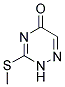 3-(METHYLTHIO)-2,5-DIHYDRO-1,2,4-TRIAZIN-5-ONE Struktur