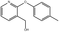 [2-(4-METHYLPHENOXY)-3-PYRIDINYL]METHANOL Struktur