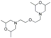 BIS(2,6-DIMETHYLMORPHOLINO) ETHYL ETHER Struktur