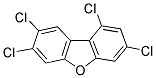 1,3,7,8-TETRACHLORODIBENZOFURAN Struktur