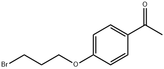 1-[4-(3-BROMOPROPOXY)PHENYL]ETHANONE Struktur