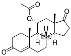 4-ANDROSTEN-11-ALPHA-OL-3,17-DIONE ACETATE Struktur