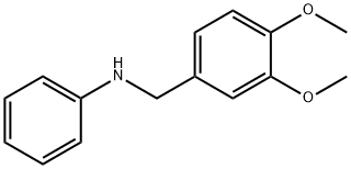 (3,4-DIMETHOXY-BENZYL)-PHENYL-AMINE Struktur