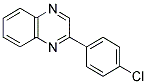 2-(4-CHLOROPHENYL)QUINOXALINE Struktur