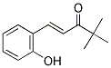 (1E)-1-(2-HYDROXYPHENYL)-4,4-DIMETHYLPENT-1-EN-3-ONE Struktur