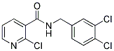 N3-(3,4-DICHLOROBENZYL)-2-CHLORONICOTINAMIDE Struktur