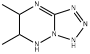 6,7-DIMETHYL-5,6,7,8-TETRAHYDRO-TETRAZOLO[1,5-B][1,2,4]TRIAZINE Struktur