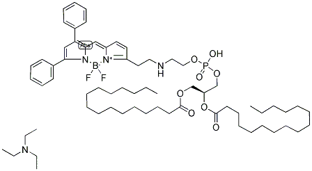 BODIPY(R) 530/550 DHPE, TRIETHYLAMMONIUM SALT Struktur