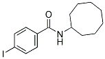 N-CYCLOOCTYL-4-IODOBENZENECARBOXAMIDE Struktur