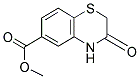 METHYL 3-OXO-3,4-DIHYDRO-2H-1,4-BENZOTHIAZINE-6-CARBOXYLATE Struktur