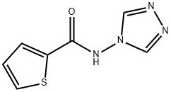 N-(4H-1,2,4-TRIAZOL-4-YL)-2-THIOPHENECARBOXAMIDE Struktur