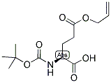 BOC-GLU(OAL)-OH Struktur