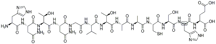 H2N-HNTNGVTAACSHE-OH