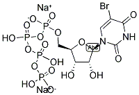 5-BROMOURIDINE 5'-TRIPHOSPHATE SODIUM SALT Struktur