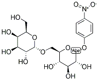 P-NITROPHENYL-ALPHA-D-MELIBIOSE Struktur