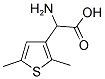 AMINO-(2,5-DIMETHYL-THIOPHEN-3-YL)-ACETIC ACID Struktur