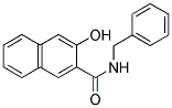 N-BENZYL-3-HYDROXY-2-NAPHTHAMIDE Struktur