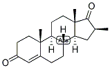 4-ANDROSTEN-16-BETA-METHYL-3,17-DIONE Struktur